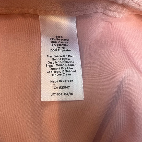 Talbots Soft Pink Hampshire pants - Picture 5 of 5